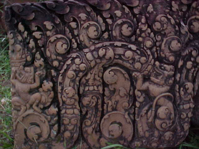 Carvings :  (Cambodia, The Travel Addicts)