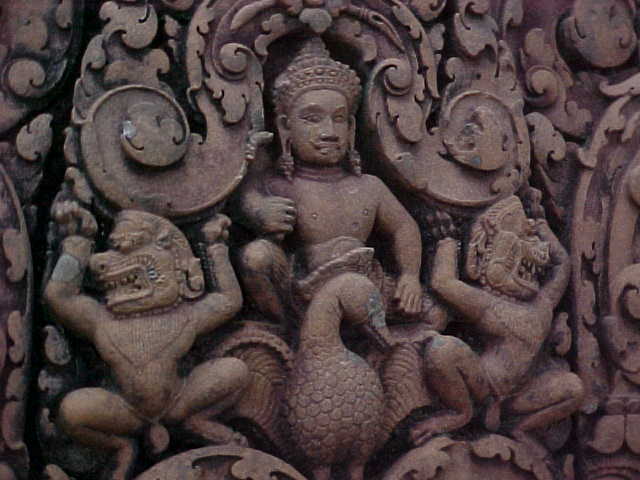 Carvings :  (Cambodia, The Travel Addicts)