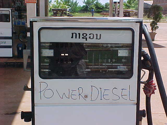 Power Diesel : Just what exactly is Power Diesel? (Laos, The Travel Addicts)