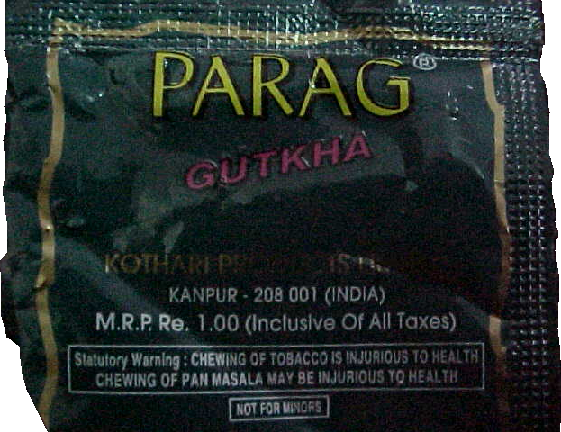 Parag Gutkha Nepali Chewing Tobacco : The locals chew an amazing variety of tobacco, usually flavored somewhat or including bits of betelnut. It comes in small foil packages