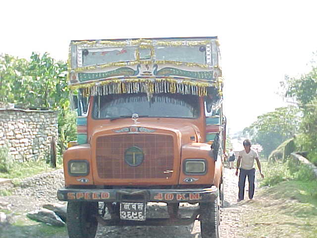 The umbiquitious Tata truck (Nepal, The Travel Addicts)