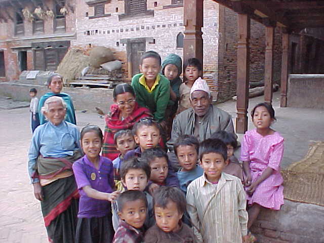 The 10 year old boys name is Sunil and two of the others are Prajapati and Bolachen (Nepal, The Travel Addicts)