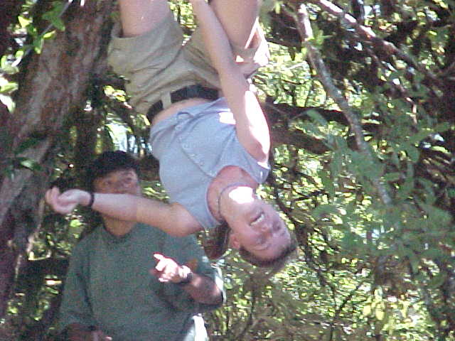 Pemba singing "..is a Donkey, Melissa is a Monkey... (Nepal, The Travel Addicts)