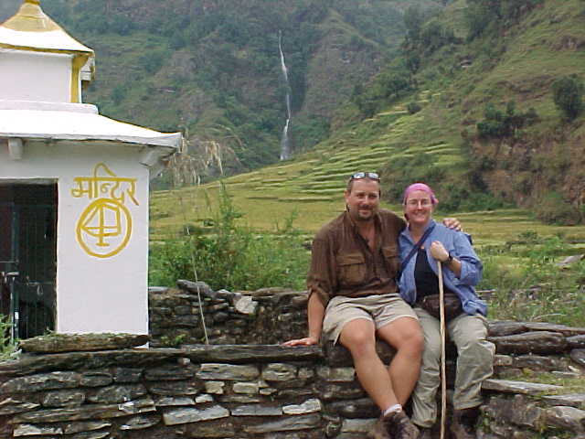 Resting up for the "flat" part to come (Nepal, The Travel Addicts)