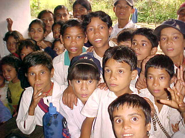 Children of New Bridge (Nepal, The Travel Addicts)
