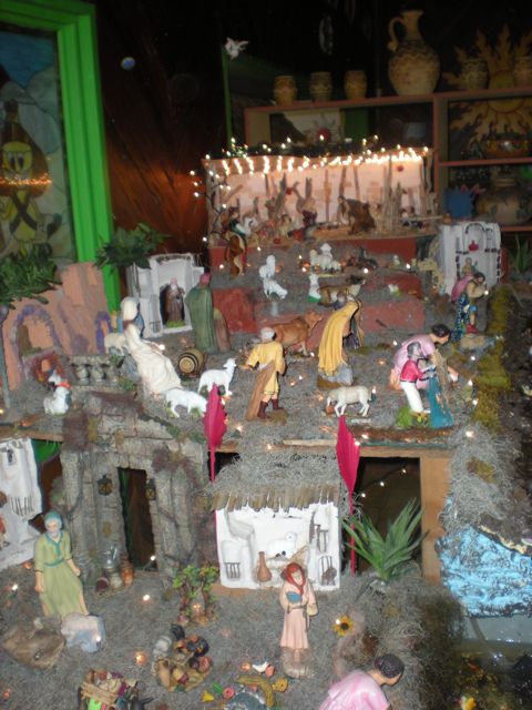 Nativity scene at Casazuela de Mole
