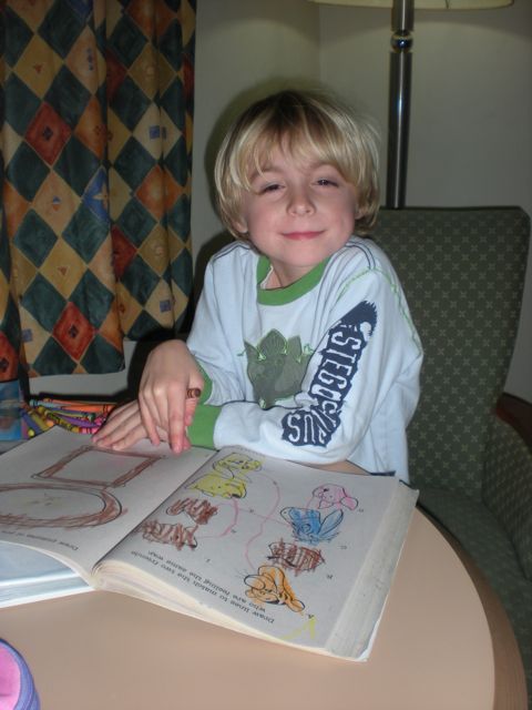 "I like coloring books"