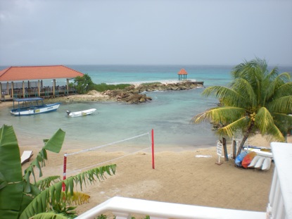 View from our balcomy